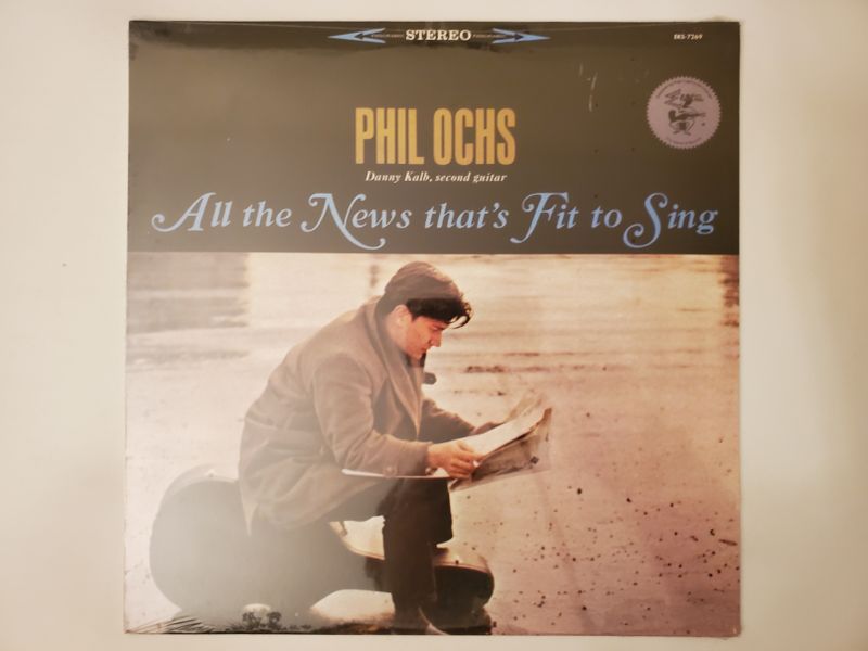 Phil Ochs All the News that's Fit to Sing vinyl record